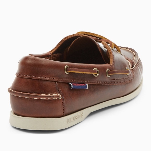 Portland Waxed Brown & Honey Vintage Sebago Docksides Women’s 7.5 - Picture 7 of 16